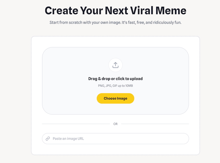 MemeLab - Modern Meme Generator